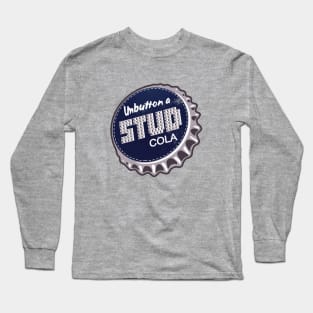 Vintage Stud Cola Soda Bottlecap Long Sleeve T-Shirt